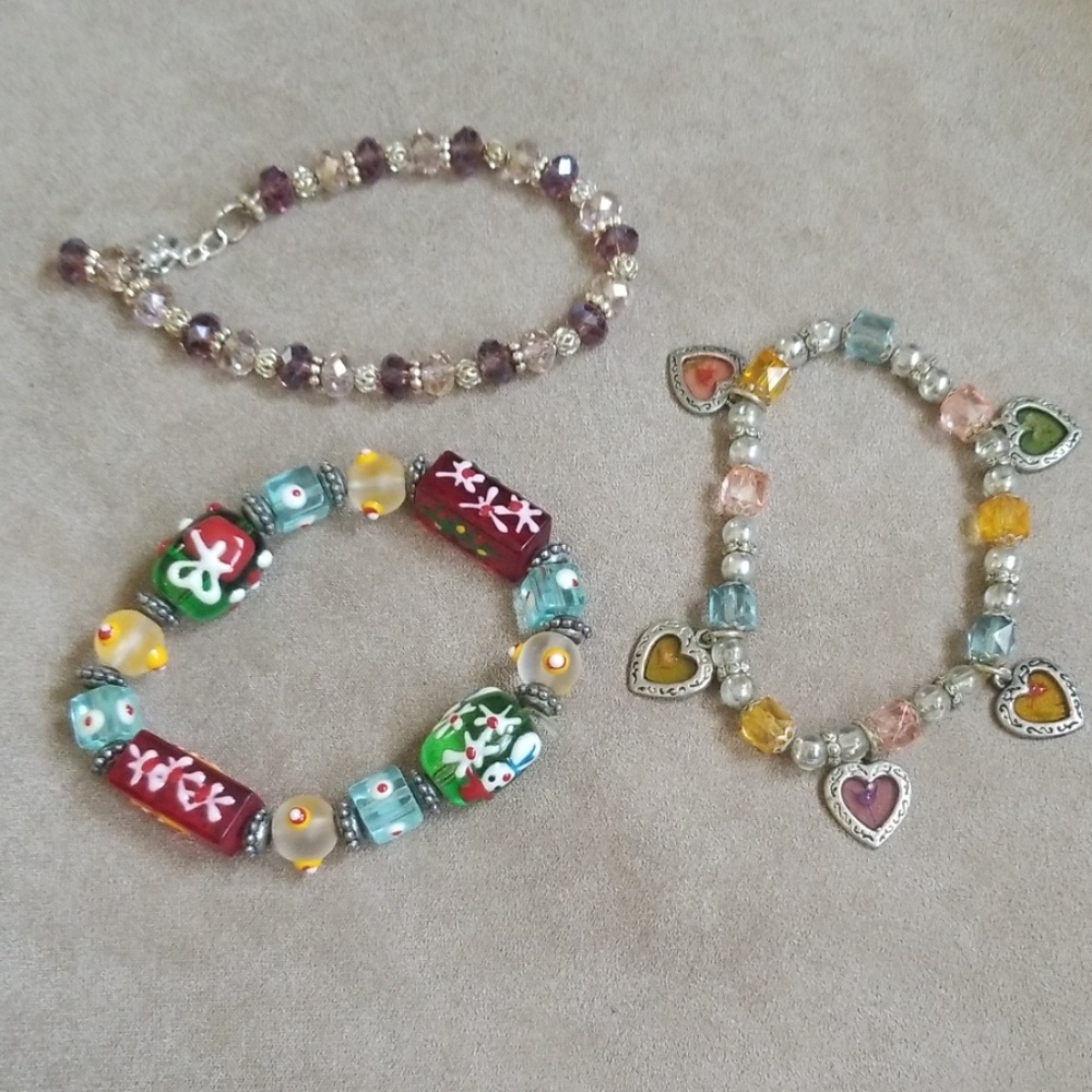 Lot of 3 Bracelets